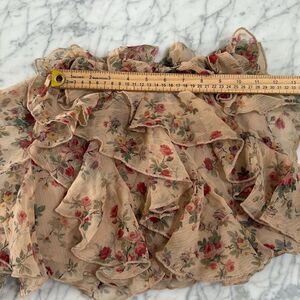 Ralph Lauren Tiered Skirt Girls Sz 7 Romantic Cottagecore